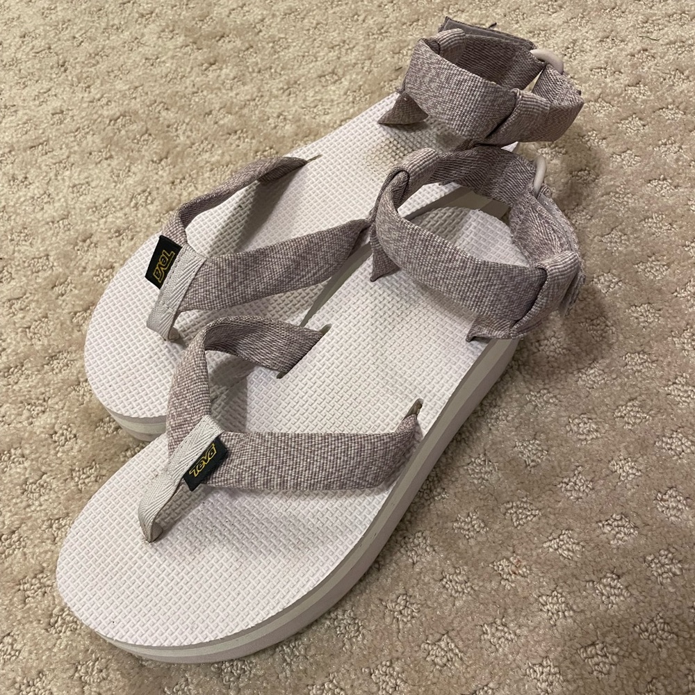 TEVA PLATFORM SANDALS